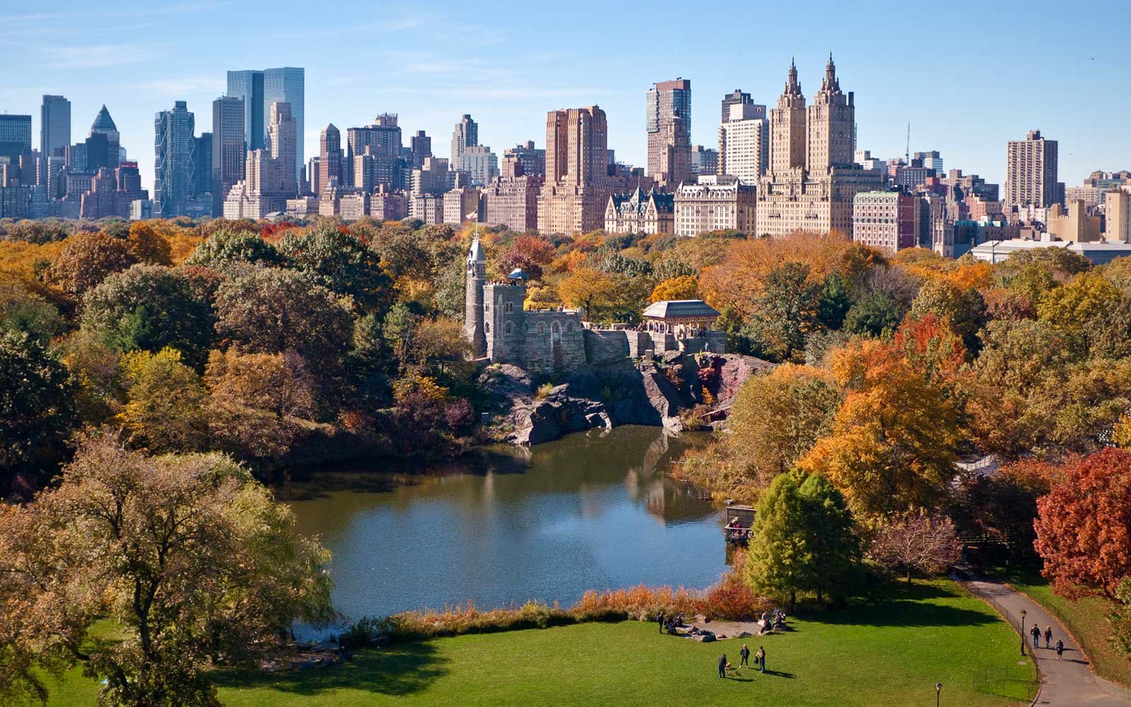 Central Park West Skyline In Autumn Qualitytravel