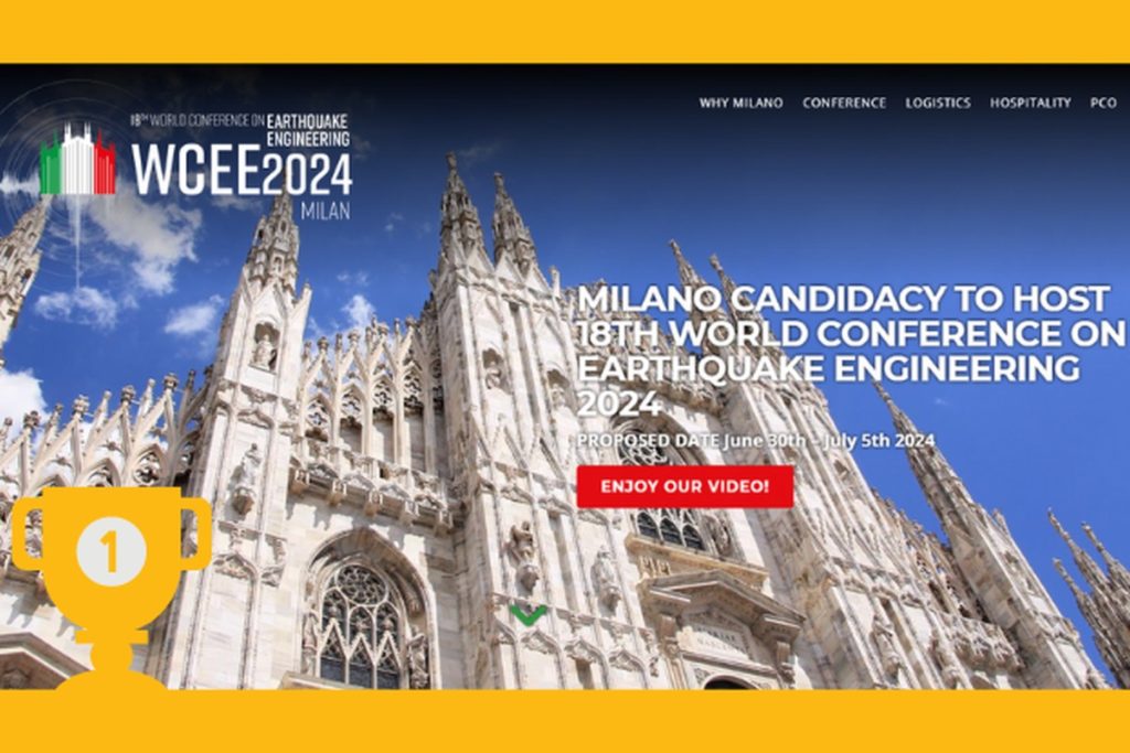 Milano ospiterà la World Conference on Earthquake Engineering WCEE