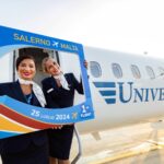 Aeroporto di Salerno: Universal Air inaugura il volo per Malta