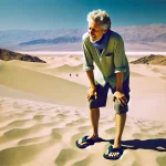 Turista belga in infradito nella Valle della Morte ustionato ai piedi