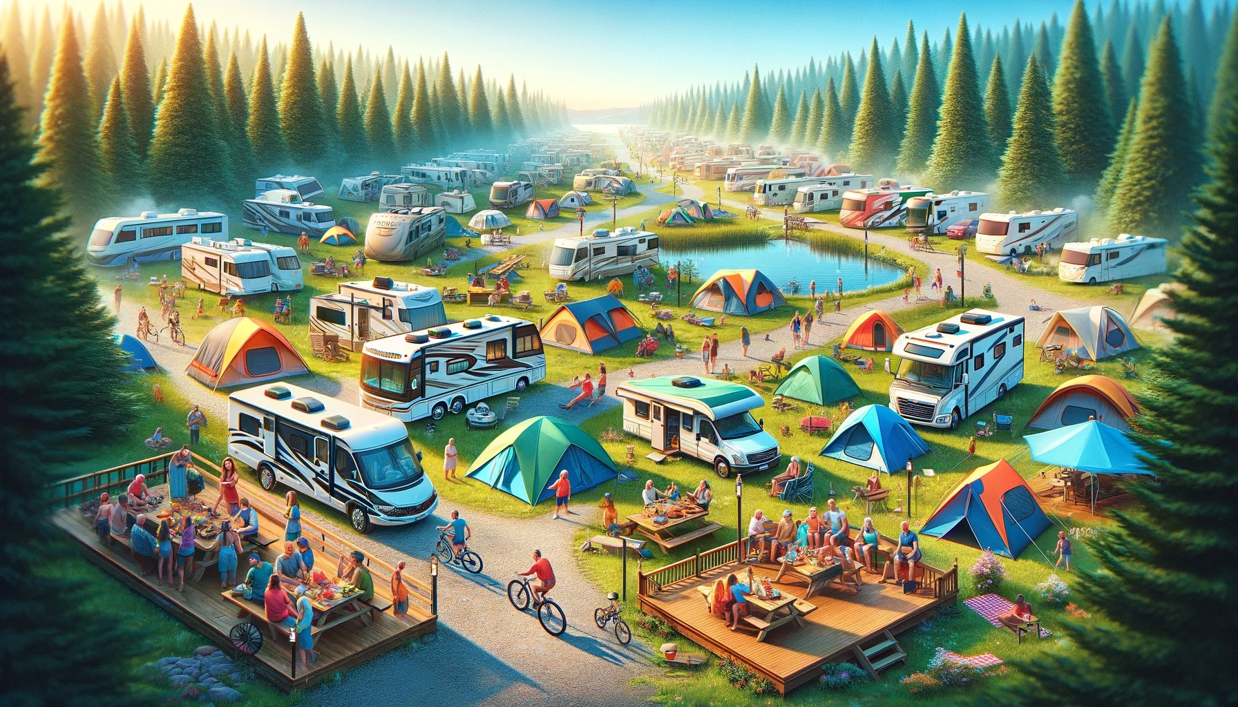 camping village